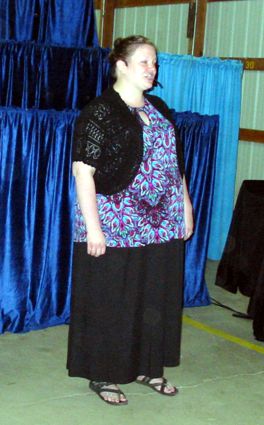 Melissa singing