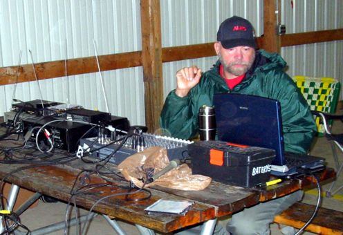 Rick at sound system